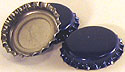 Bottling cap in blue (item#7554)