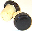 Cork "T" in black (item #7650)