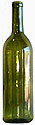 Wine bottle - claret green - 750ml - case of 12 (item #7522)