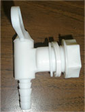 Spigot - White 5/16 (item #6452)