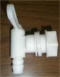 Spigot - White 1/2 (item #6452A)