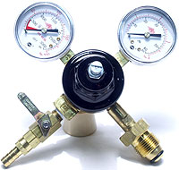 Double Gauge Regulator for N2 (item #7014)