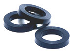 Knob lever friction washer - in black (item #7140)