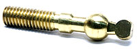 Knob lever - in brass (item #7144)