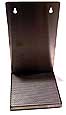Drip tray - wall mount in stainless steel: 1 tap (item #7152)