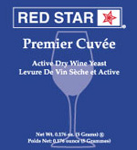 Wine Yeast - Red Star Premier Cuvee (item #5400)